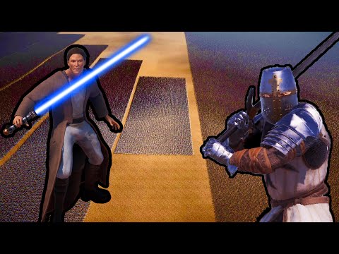 20,000,000 HEAVY KNIGHTS vs 250,000 JEDI KNIGHTS | UEBS 2