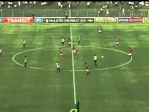SANTOS FC 2 x 0 Portuguesa pela 17ª rodada do Paulistão 2012