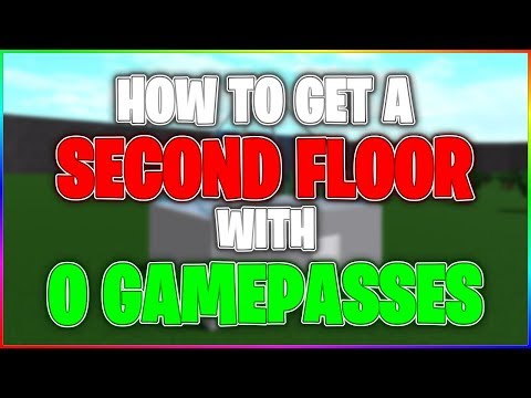 How To Get A Second Floor In Bloxburg Without Gamepasses!