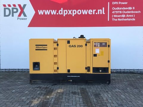 DPX Power: Atlas Copco QAS 200 - Volvo TWD 740GE - 220 kVA Generator set - DPX-11715