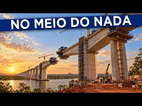 Como Estão Vencendo o Cerrado para Construir Esta Mega Ferrovia