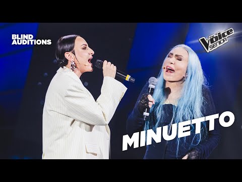 Arisa and Loredana sing "Minuetto" by Mia Martini | The Voice Senior Blind Auditions