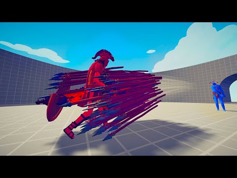 GOD SREAR THROWER vs EVERY UNIT | Totally Accurate Battle Simulator