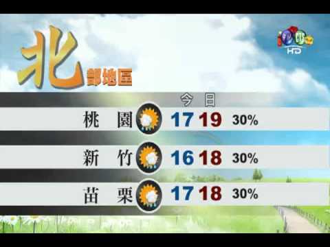 2013.02.05 華視午間氣象 謝安安主播