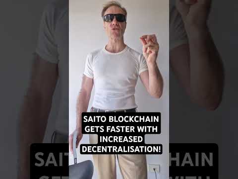 How does #Saito blockchain increase speed with more nodes?! #saitoblockchain #superbullish
