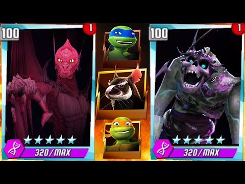 Kavaxas and Undead Shredder VS Splinter, Leo and Mike - Teenage Mutant Ninja Turtles Legends