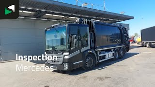 Cami&atilde;o de lixo Mercedes-Benz Econic 2635 6X2 Geesink Norba AL300 v 22H25 Full Air Steering-ax | Imagem 4 - Autoline