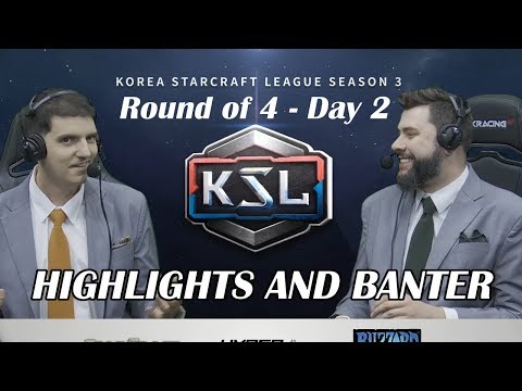 Tasteless and Artosis - KSL Season 3 Ro. 4 Day 2 - Highlights and Banter
