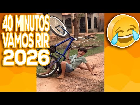 40 MINUTOS TENTE NÃO RIR 🤣 OS VÍDEOS ENGRAÇADOS de MEMES 2026 [VALE A PENA RIR DE NOVO] #2