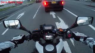 徳島駅方面へ一周して帰ってくる Sierra夕方ライディング その2 #SierraMJ  #GROM