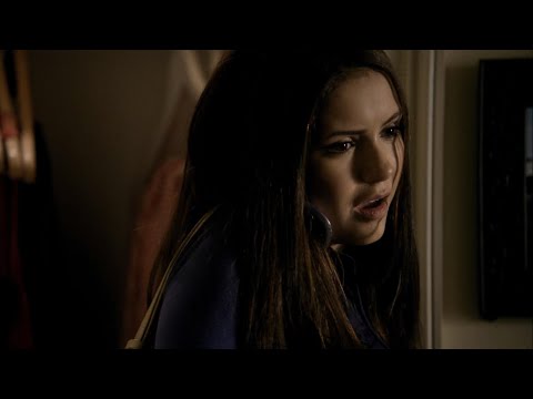 TVD 1x20 - Elena asks Damon what's Stefan's favorite kind of animal blood | Delena Scenes HD