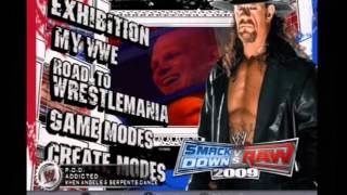 WWE SVR 2009 PS2 Menu music