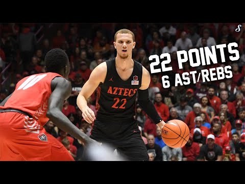 Malachi Flynn Full Highlights 2.16.20 SDSU vs Boise St - 22 Pts, 6 Rebs, 6 Ast