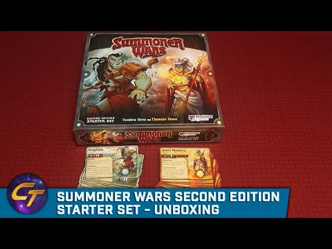 Summoner Wars Second Edition Starter Set - Unboxing