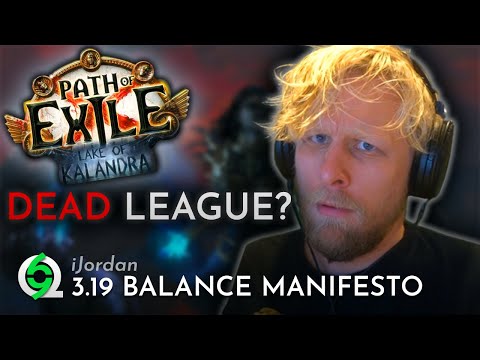 Quin69 Discusses PoE 3.19 BALANCE MANIFESTO