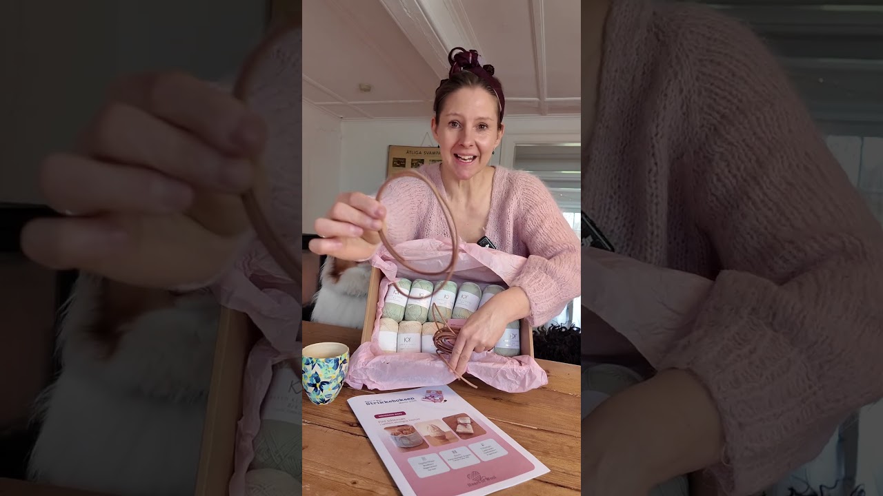 Unboxing Strikkeboksen marts 2026