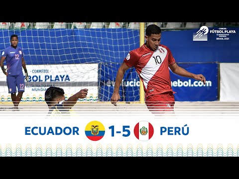 HIGHLIGHTS | ECUADOR 1-5 PERÚ | Eliminatorias Playa 2021