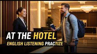 English Listening Practice | Real-Life Conversation At the Hotel (Beginner Level)
