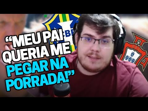 CASIMIRO TORCE PRA QUEM? BRASIL OU PORTUGAL? | Cortes do Casimito