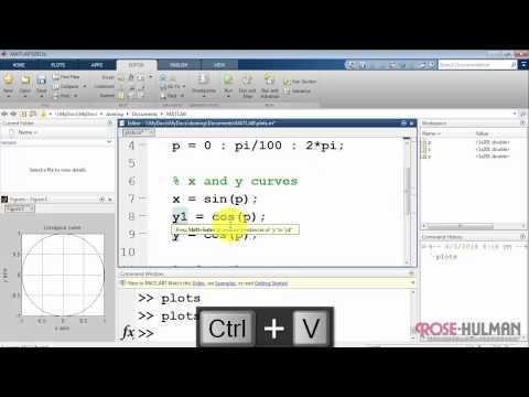 ece180 matlab: Plots