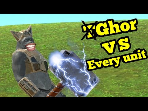 Ghor vs every unit animal revolt battle simulator