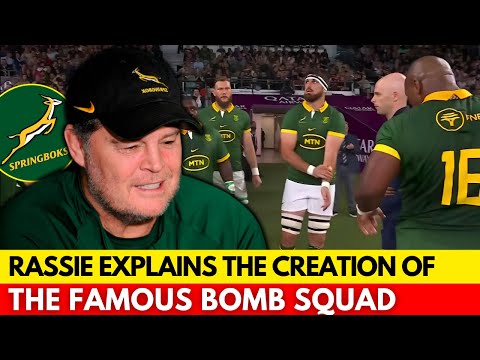 🔥INSIDE THE MIND: HOW RASSIE BUILT THE BOMB SQUAD | SPRINGBOKS NEWS