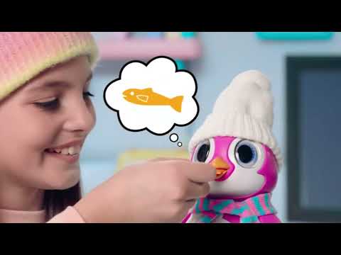 Interaktyvus pingvinas „Rescue Penguin”, Silverlit, rožinės spalvos video