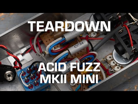 Acid Fuzz MkII Mini #117 Tonebender MKII OC84 Free Shipping | Reverb