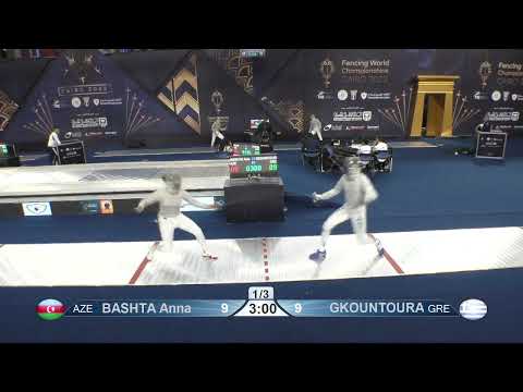 2022 245 T08 04 F S Individual Cairo EGY CHM RED GKOUNTOURA GRE vs BASHTA AZE