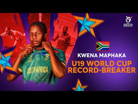 The unstoppable Kwena Maphaka | U19 World Cup wicket compilation