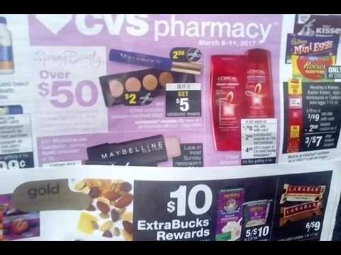 My CVS deals with coupons 3/5/17 * English