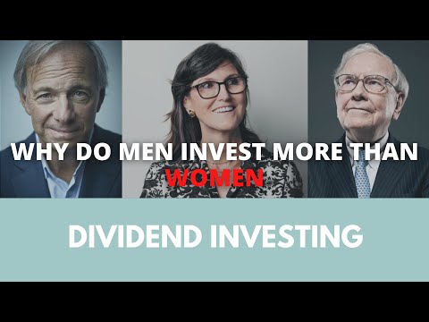 Why are men more interested in investing than women?