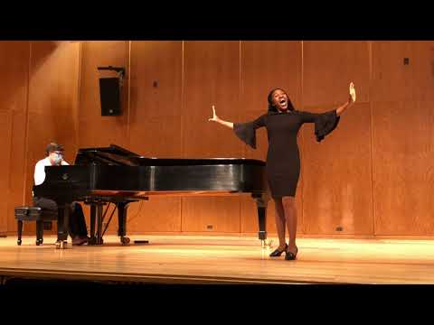 Chacun le sait by Donizetti performed by Anne-Marie Atanga (First-Year Undergraduate)