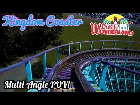On-ride point of view of Kingdom Coaster
