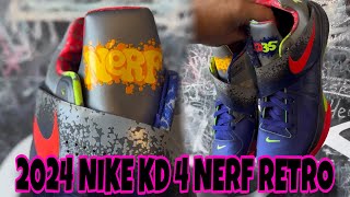 Nike KD 4 Nerf 2024 Retro Sneaker (First Detailed Look)