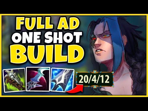 #1 KAYN WORLD THERE IS LITERALLY NO WAY TO COUNTER THIS ONE-SHOT BUILD - League of Legends