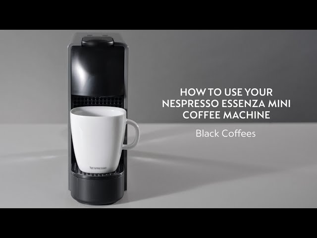 How to use the coffee machine
