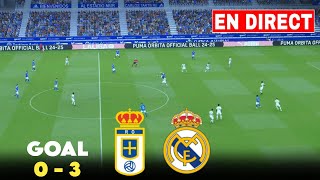 🔴LIVE : Real Oviedo vs Real Madrid | LaLiga 2025 | Match simulation gameplay