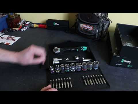 Wera 8100 SB6 3/8" Drive 29 Piece Ratchet Set