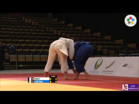 Judo 2013 Grand Prix Abu Dhabi: Pinot (FRA) - Cantoni (ITA) [-70kg] bronze