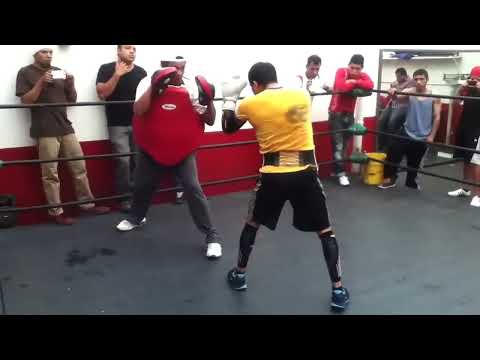 Entrenamiento de Juan Manuel Márquez 13/08/13