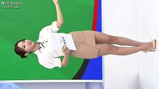 真理のチョン・スンジュアナウンサー 4K