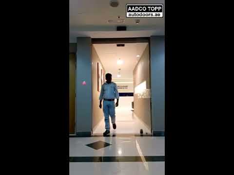 Aadco Topp K280T (Italian Brand) Automatic Telescopic Sliding Door Frameless At Dubai, UAE