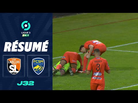 STADE LAVALLOIS MFC - FC SOCHAUX-MONTBÉLIARD (2 - 1) - Résumé - (LAVAL - FCSM) / 2022-2023