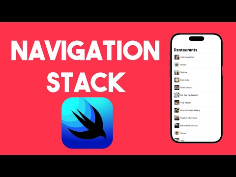 How to create a NavigationStack in SwiftUI - Tutorial