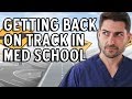 How to Get Back on Track for Med School