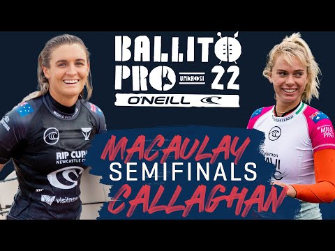 Bronte Macaulay vs. Macy Callaghan | Ballito Pro Presented By O'Neill - Semifinals Heat Replay