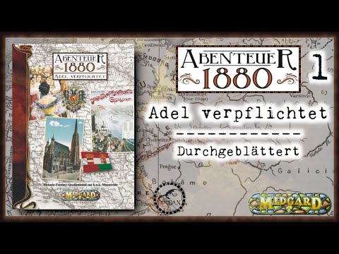 ABENTEUER 1880 Adel verpflichtet 1 - Österreich - Ungarn Quellenbuch Durchgeblättert |M1880