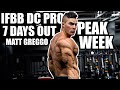 7 DAYS OUT PEAK WEEK - Pro Bodybuilder Routine