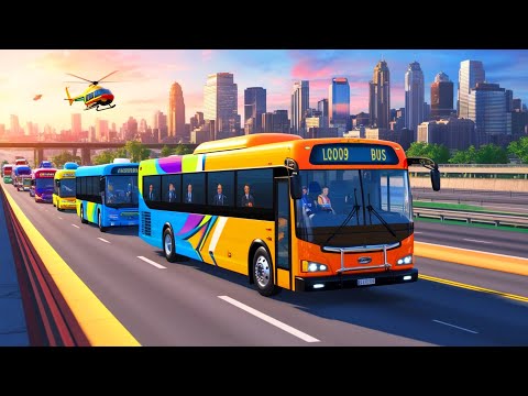 Euro Bus Racing: Ultimate Hill Climb Challenge - Unlock New Offroad Bus - 3D Android Gameplay Mod
